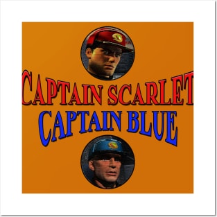 Captain Scarlet & Captain Blue Posters and Art